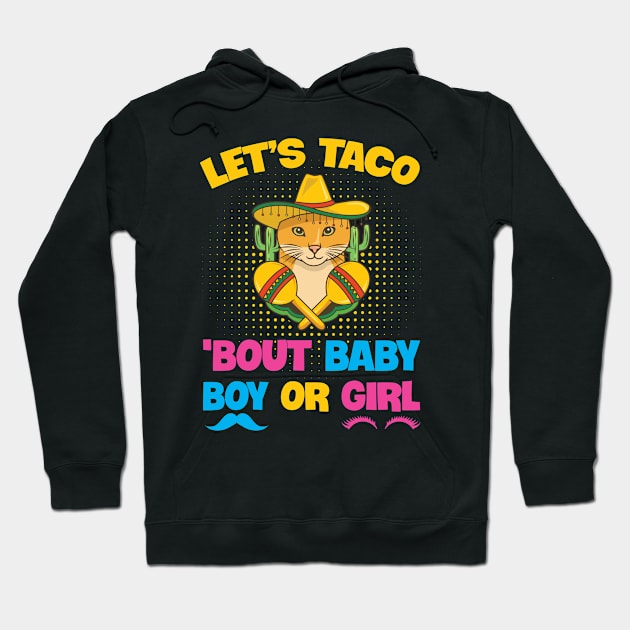 Mexican Gender Reveal Design for a Mexican Family Hoodie by ErdnussbutterToast